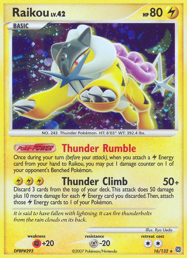 Raikou (16/132) [Diamond & Pearl: Secret Wonders] | GnG Games