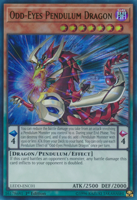 Odd-Eyes Pendulum Dragon (UR) [LEDD-ENC01] Ultra Rare | GnG Games