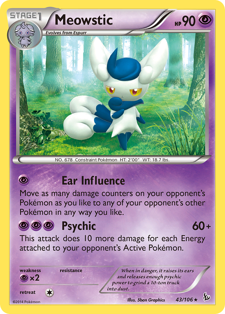 Meowstic (43/106) [XY: Flashfire] | GnG Games