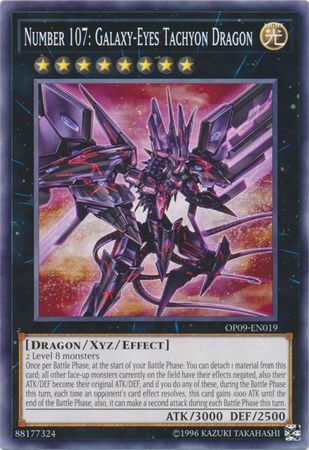 Number 107: Galaxy-Eyes Tachyon Dragon [OP09-EN019] Common | GnG Games