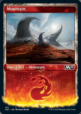 Mountain (Showcase) [Core Set 2021] | GnG Games