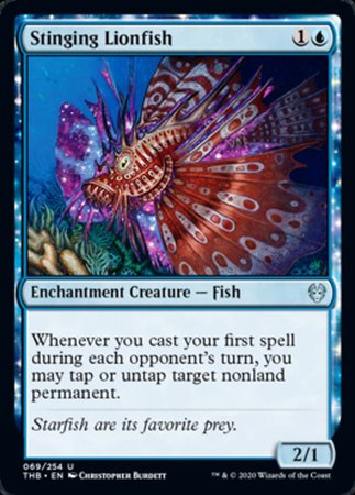 Stinging Lionfish [Theros Beyond Death] | GnG Games