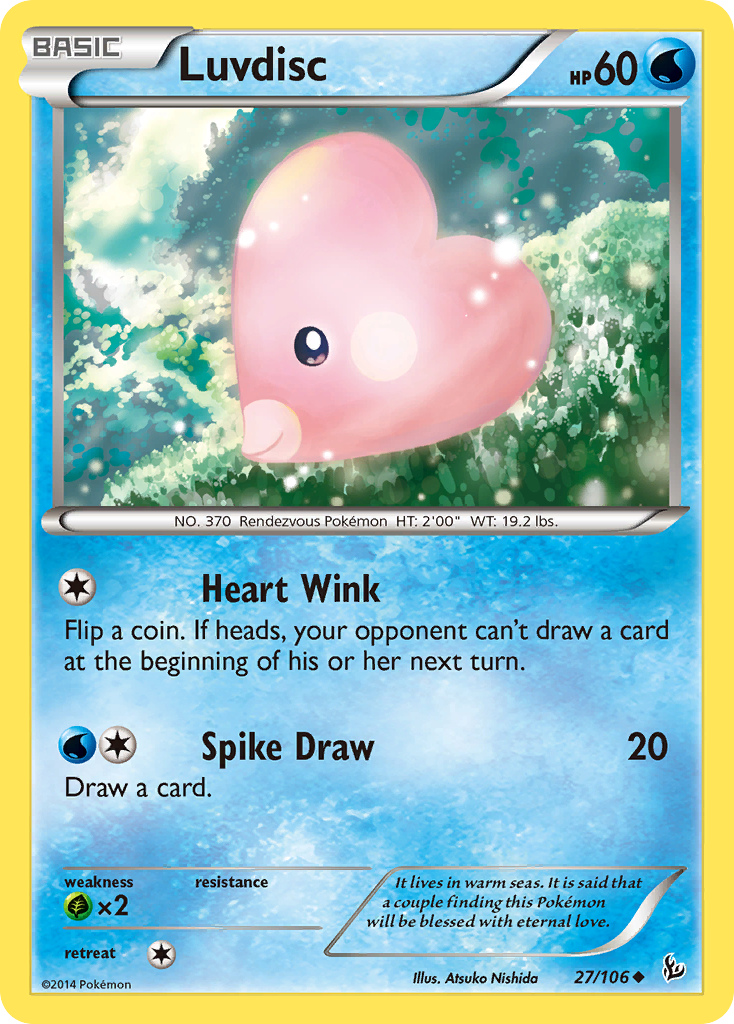 Luvdisc (27/106) [XY: Flashfire] | GnG Games