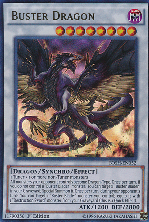 Buster Dragon [BOSH-EN052] Ultra Rare | GnG Games