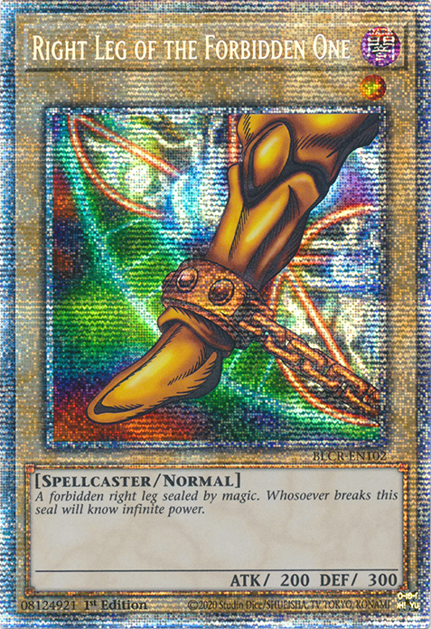 Right Leg of the Forbidden One [BLCR-EN102] Starlight Rare | GnG Games