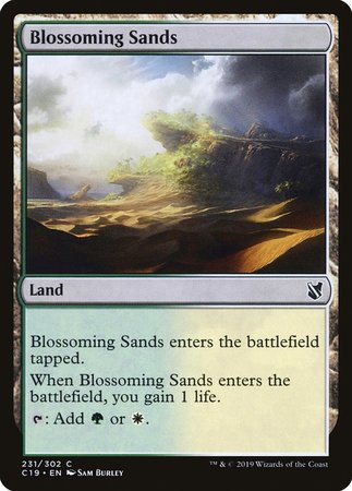 Blossoming Sands [Commander 2019] | GnG Games