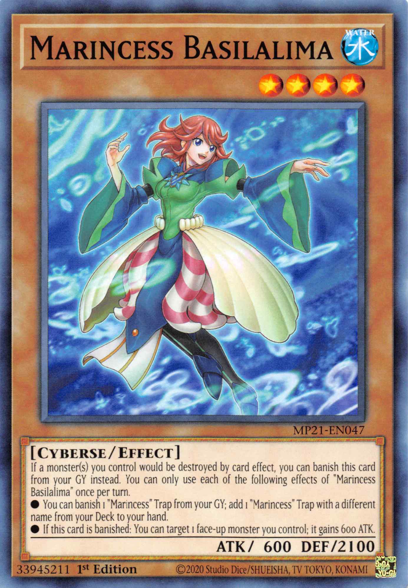 Marincess Basilalima [MP21-EN047] Common | GnG Games