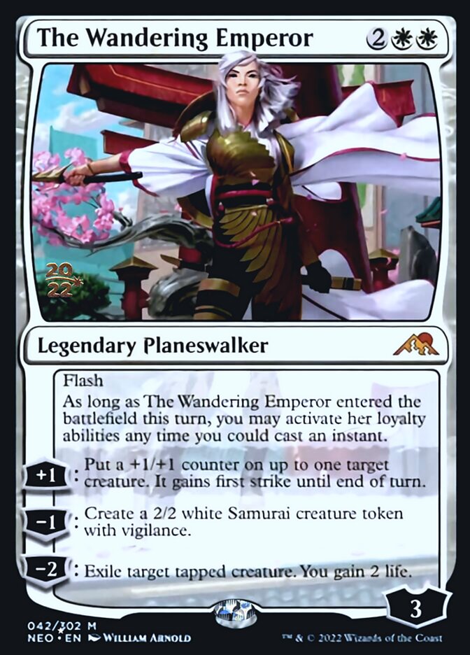 The Wandering Emperor [Kamigawa: Neon Dynasty Prerelease Promos] | GnG Games