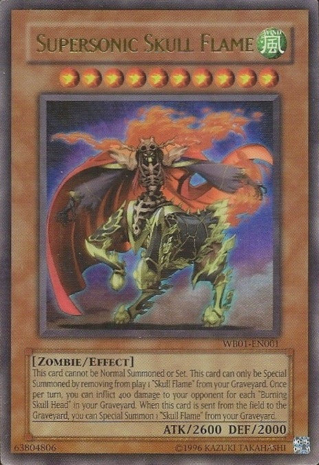 Supersonic Skull Flame [WB01-EN001] Super Rare | GnG Games
