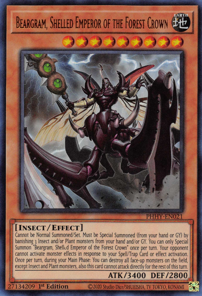 Beargram, Shelled Emperor of the Forest Crown [PHHY-EN021] Ultra Rare | GnG Games