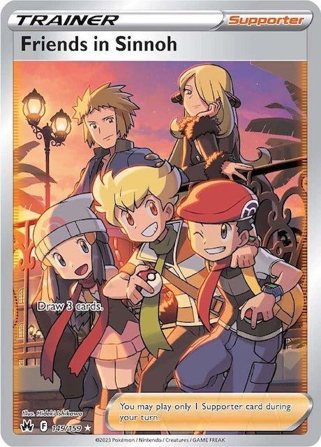 Friends in Sinnoh (149/159) (Full Art) [Sword & Shield: Crown Zenith] | GnG Games