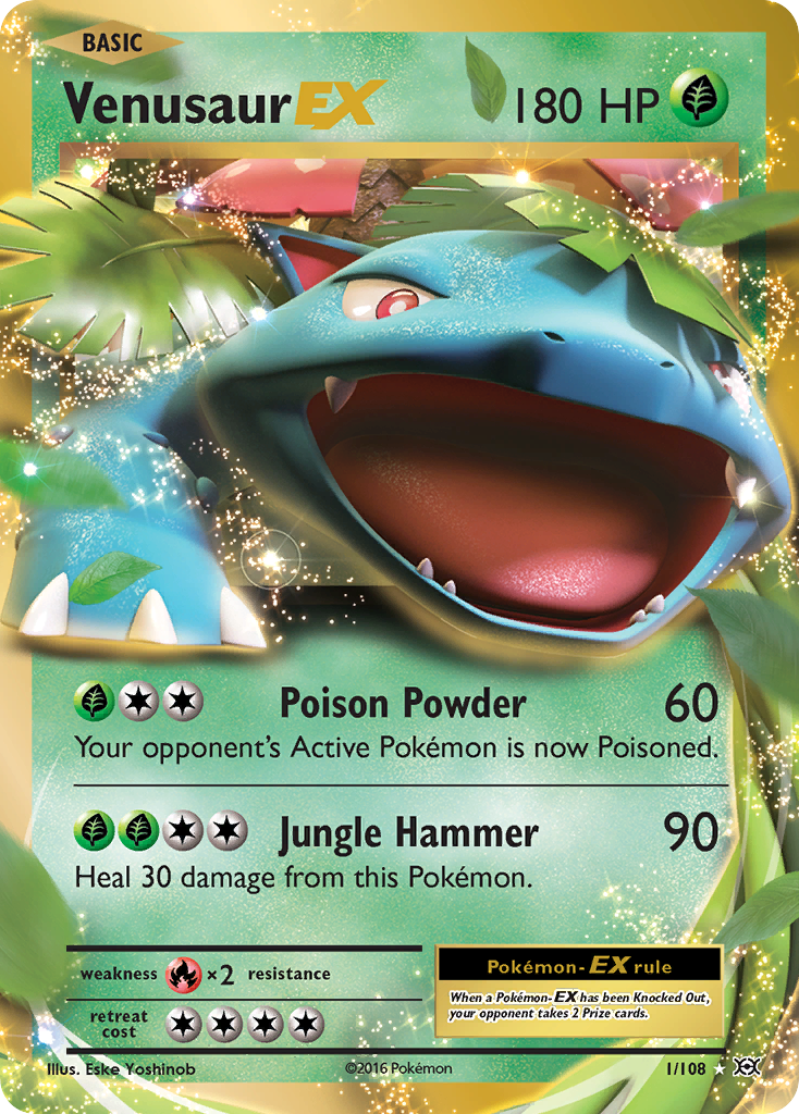Venusaur EX (1/108) [XY: Evolutions] | GnG Games