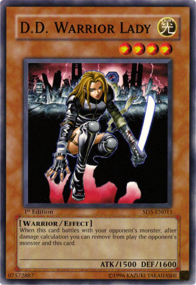 D.D. Warrior Lady [SD5-EN011] Common | GnG Games