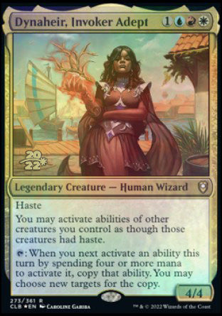 Dynaheir, Invoker Adept [Commander Legends: Battle for Baldur's Gate Prerelease Promos] | GnG Games