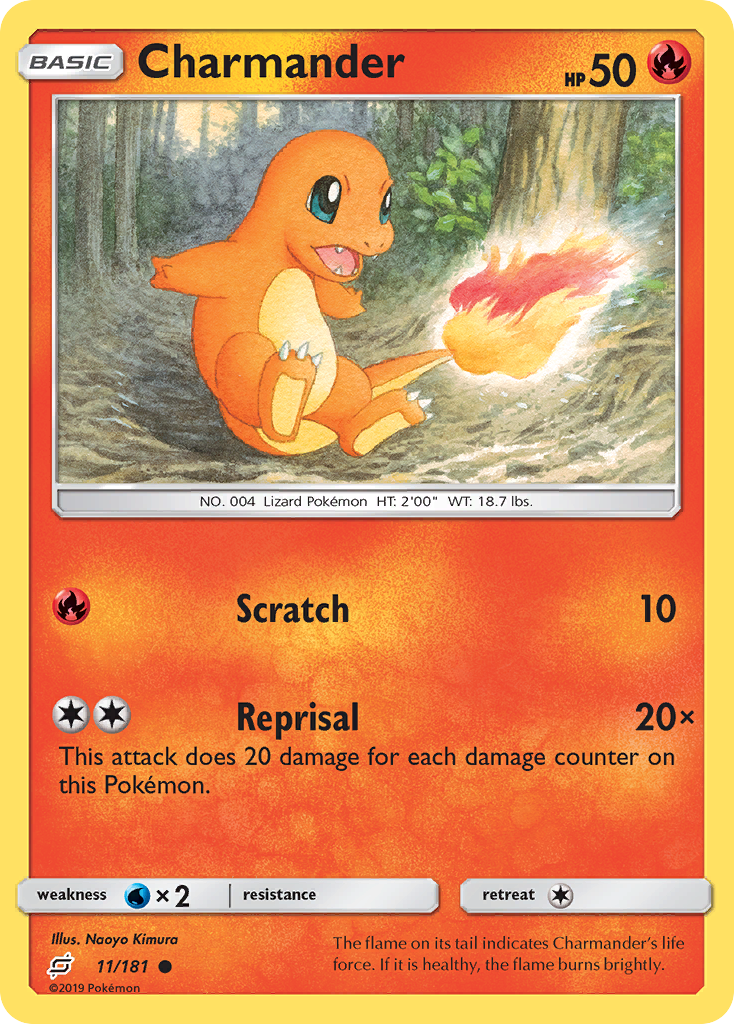 Charmander (11/181) [Sun & Moon: Team Up] | GnG Games