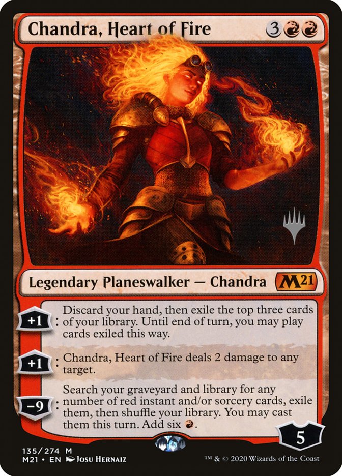 Chandra, Heart of Fire (Promo Pack) [Core Set 2021 Promos] | GnG Games