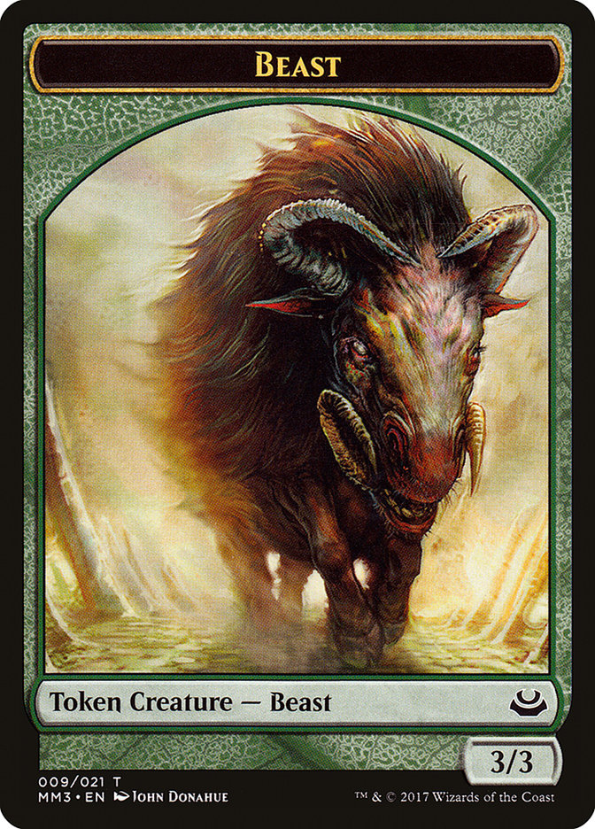 Beast (009/021) [Modern Masters 2017 Tokens] | GnG Games