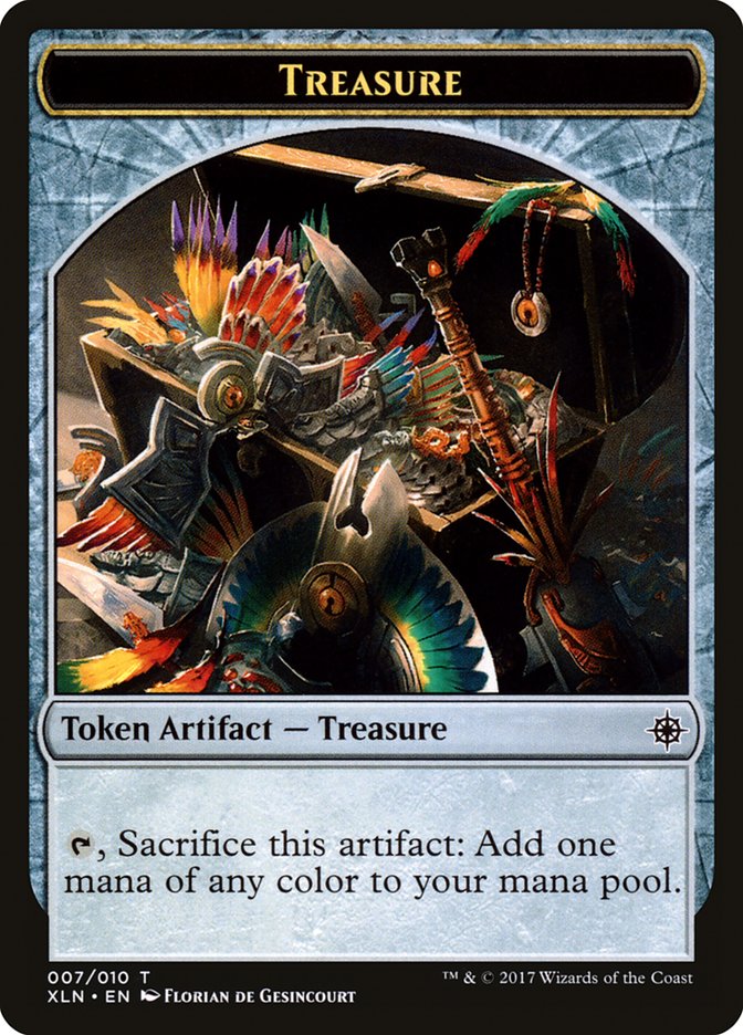 Treasure (007/010) [Ixalan Tokens] | GnG Games