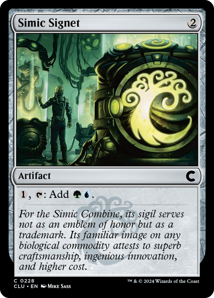 Simic Signet [Ravnica: Clue Edition] | GnG Games