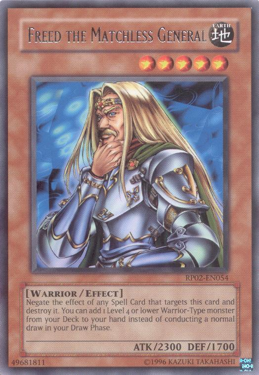 Freed the Matchless General [RP02-EN054] Rare | GnG Games