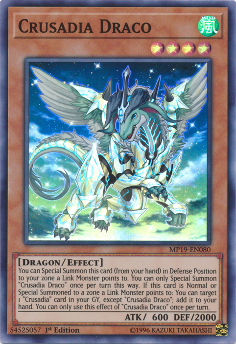 Crusadia Draco [MP19-EN080] Super Rare | GnG Games