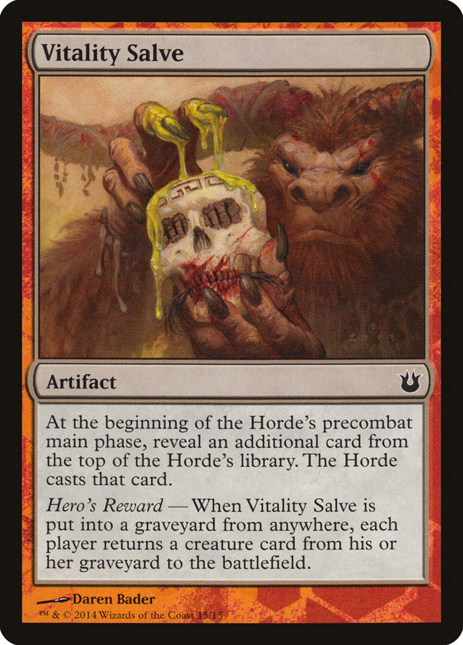 Vitality Salve [Hero's Path Promos] | GnG Games