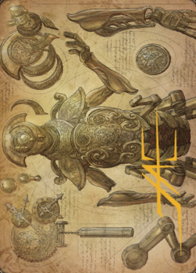 Foundry Inspector Art Card (Gold-Stamped Signature) [The Brothers' War Art Series] | GnG Games