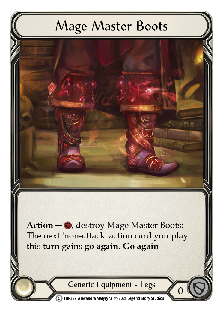 Mage Master Boots [1HP357] | GnG Games