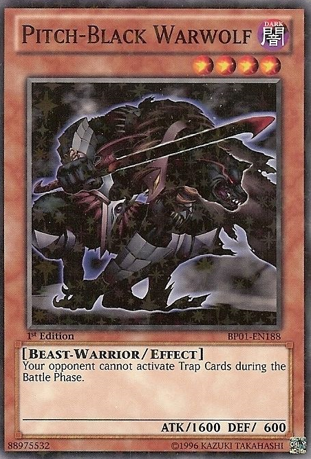 Pitch-Black Warwolf [BP01-EN188] Starfoil Rare | GnG Games