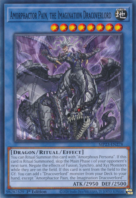 Amorphactor Pain, the Imagination Dracoverlord [MP23-EN278] Common | GnG Games