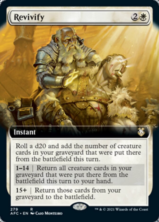 Revivify (Extended) [Dungeons & Dragons: Adventures in the Forgotten Realms Commander] | GnG Games
