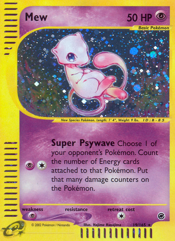 Mew (19/165) [Expedition: Base Set] | GnG Games