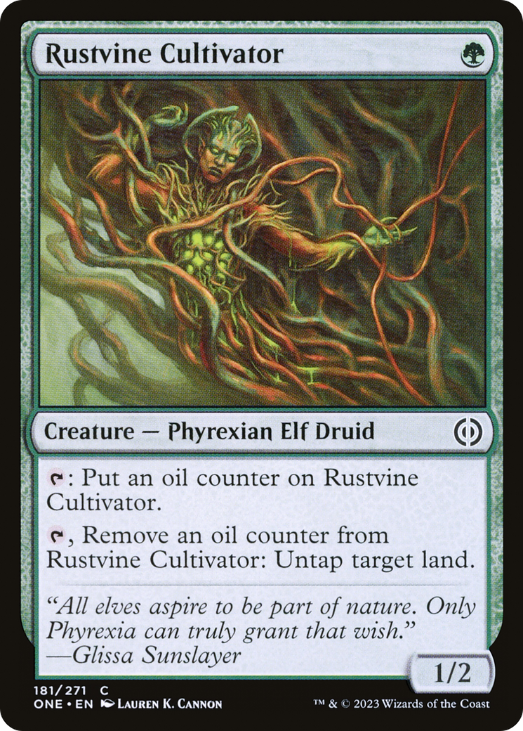 Rustvine Cultivator [Phyrexia: All Will Be One] | GnG Games