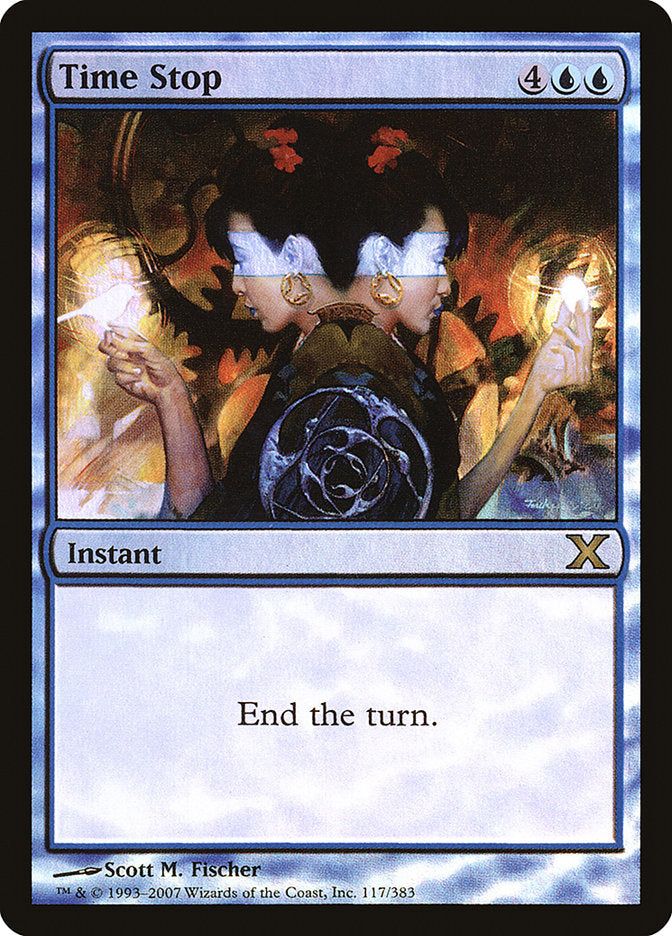 Time Stop (Premium Foil) [Tenth Edition] | GnG Games