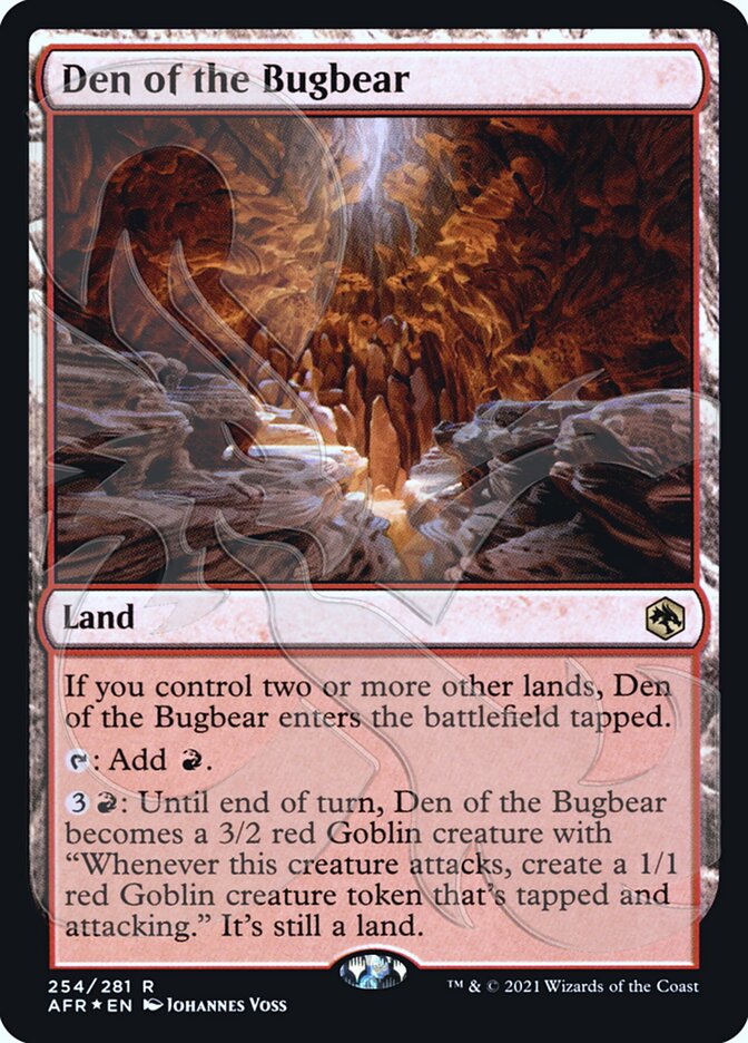 Den of the Bugbear (Ampersand Promo) [Dungeons & Dragons: Adventures in the Forgotten Realms Promos] | GnG Games