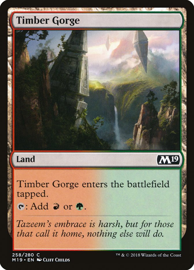 Timber Gorge [Core Set 2019] | GnG Games