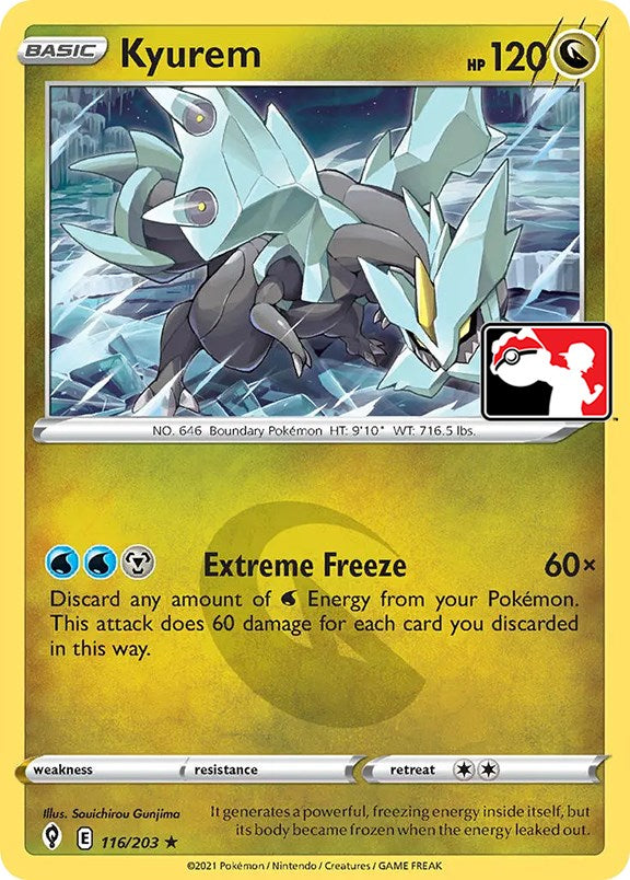 Kyurem (116/203) [Prize Pack Series One] | GnG Games