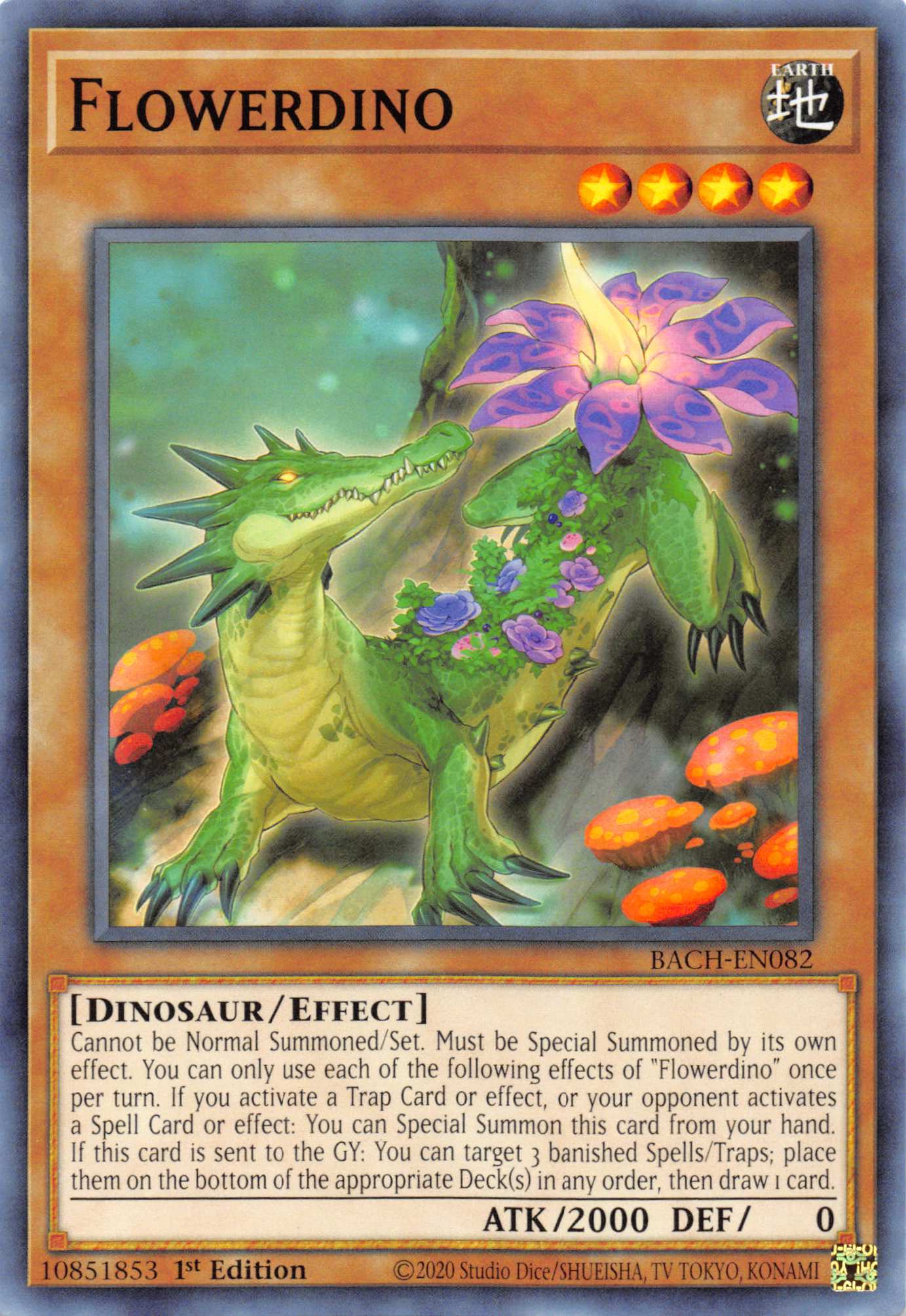 Flowerdino [BACH-EN082] Common | GnG Games