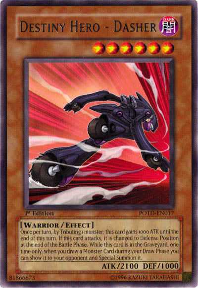 Destiny Hero - Dasher [POTD-EN017] Rare | GnG Games