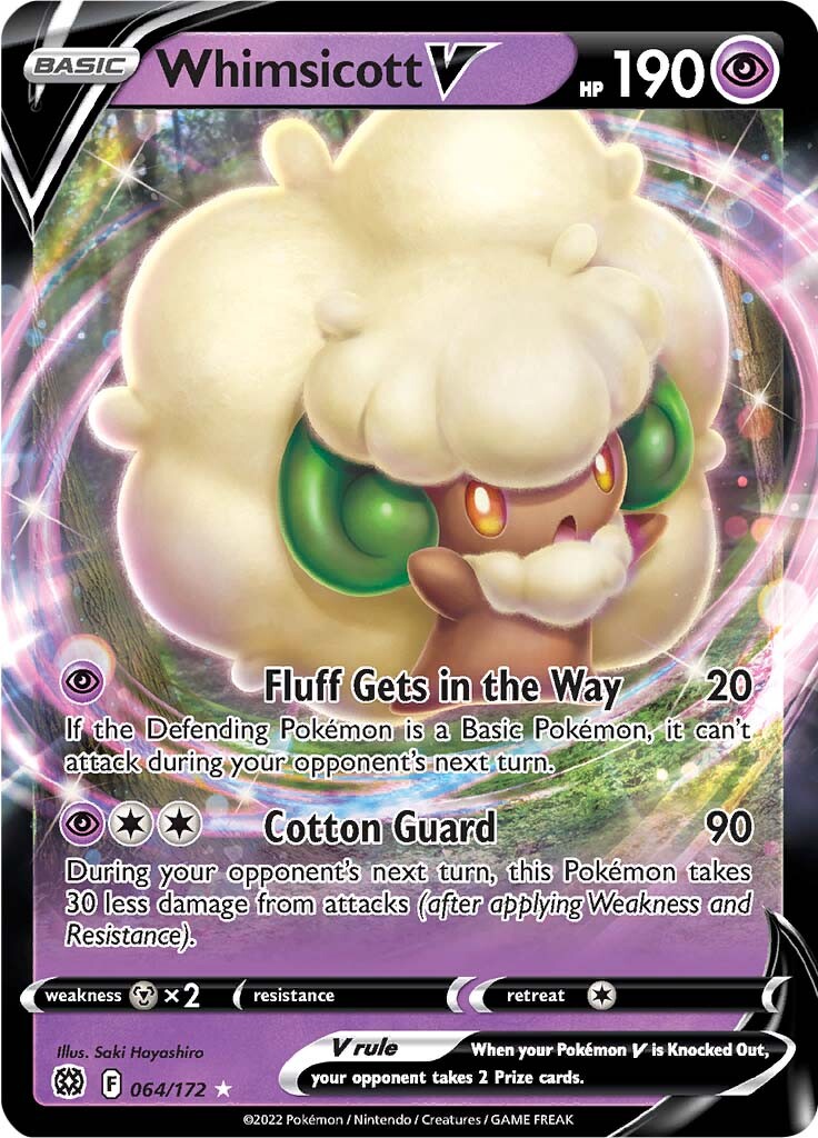 Whimsicott V (064/172) [Sword & Shield: Brilliant Stars] | GnG Games