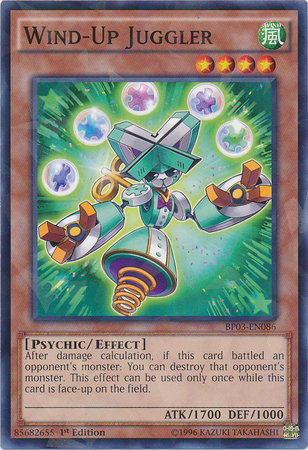 Wind-Up Juggler (Shatterfoil) [BP03-EN086] Rare | GnG Games