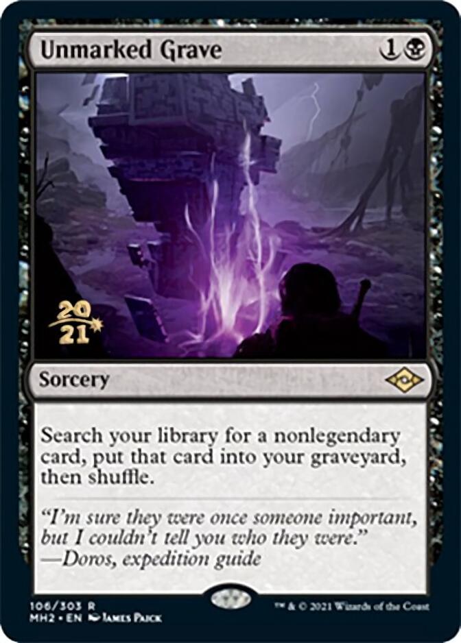 Unmarked Grave [Modern Horizons 2 Prerelease Promos] | GnG Games