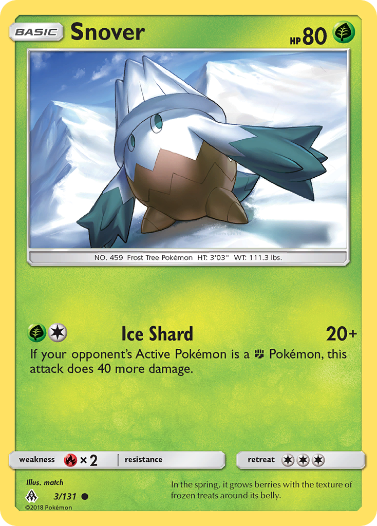 Snover (3/131) [Sun & Moon: Forbidden Light] | GnG Games