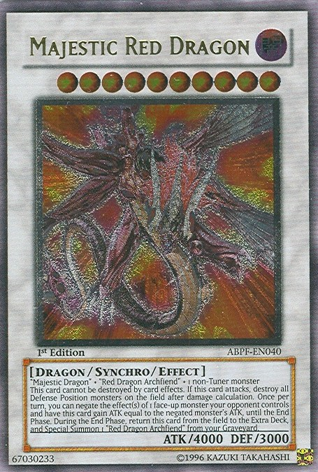 Majestic Red Dragon (UTR) [ABPF-EN040] Ultimate Rare | GnG Games