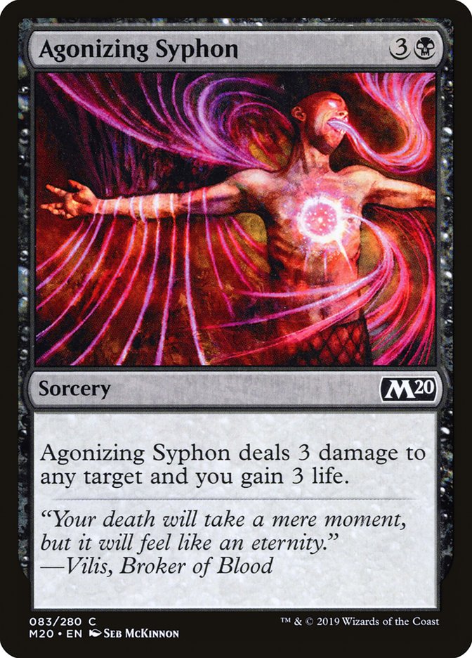 Agonizing Syphon [Core Set 2020] | GnG Games