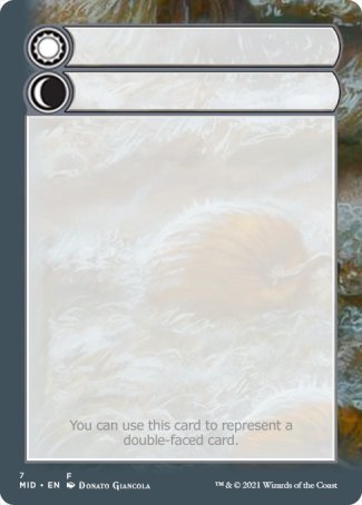 Helper Card (7/9) [Innistrad: Midnight Hunt Tokens] | GnG Games