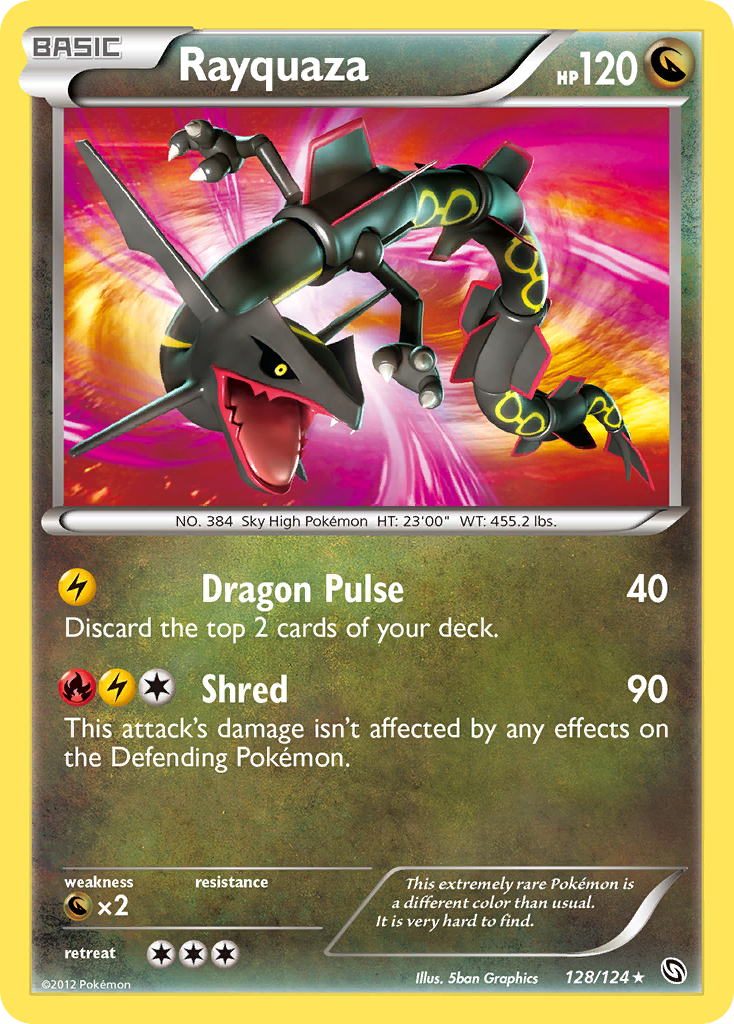 Rayquaza (128/124) [Black & White: Dragons Exalted] | GnG Games