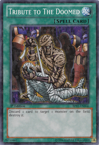 Tribute to the Doomed [BP01-EN066] Starfoil Rare | GnG Games