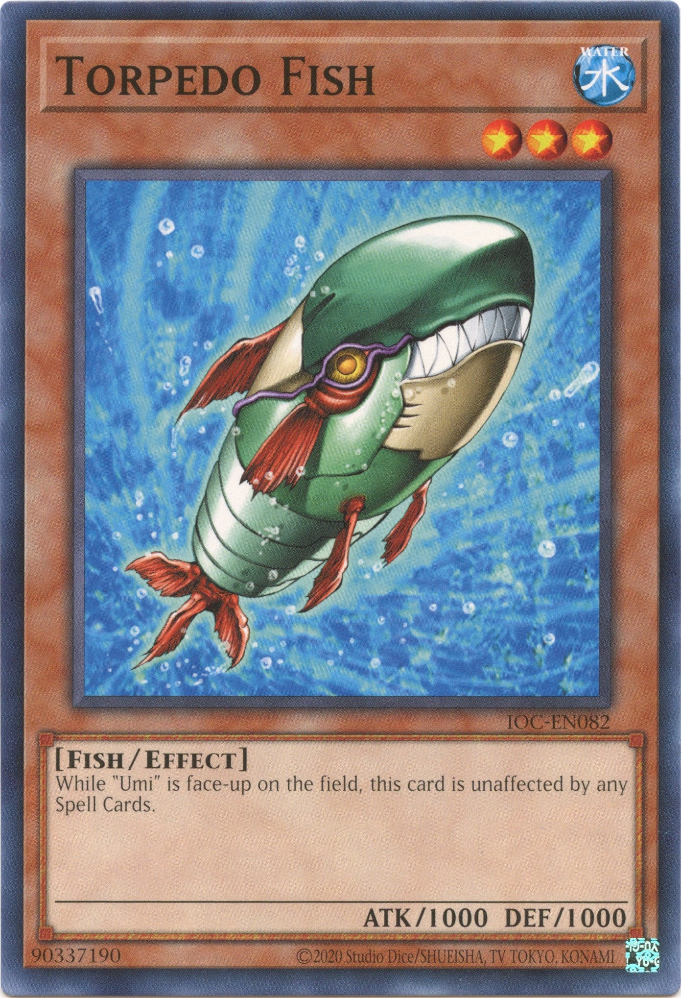 Torpedo Fish (25th Anniversary) [IOC-EN082] Common | GnG Games