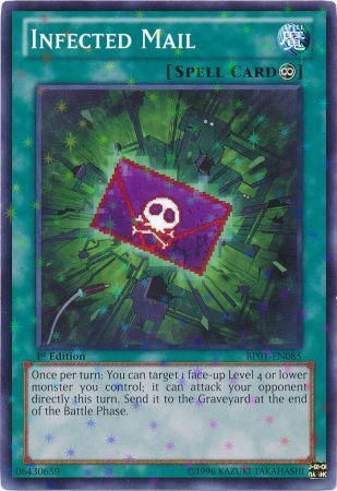 Infected Mail [BP01-EN085] Starfoil Rare | GnG Games